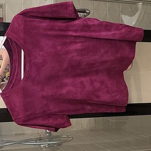 Athleta M Cropped Tshirt